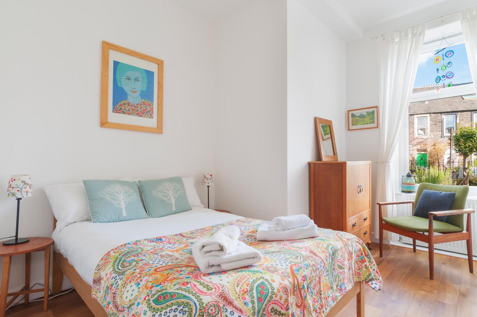 Cozy With Character Vibrant Cottage Style Flat At Leith Links Park เอดินบะระ ภายนอก รูปภาพ